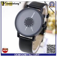 Yxl-721 Genuine Leather Japanese Watch Logo Mens Watches Top Japanese Movement Paidu Black Watches